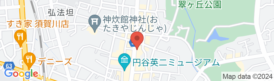 ホテル虎屋<須賀川>の地図