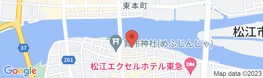 野津旅館の地図
