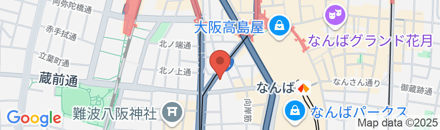 グランパスinn大阪なんばの地図