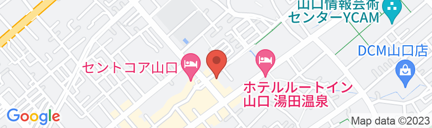 湯田温泉 防長苑の地図