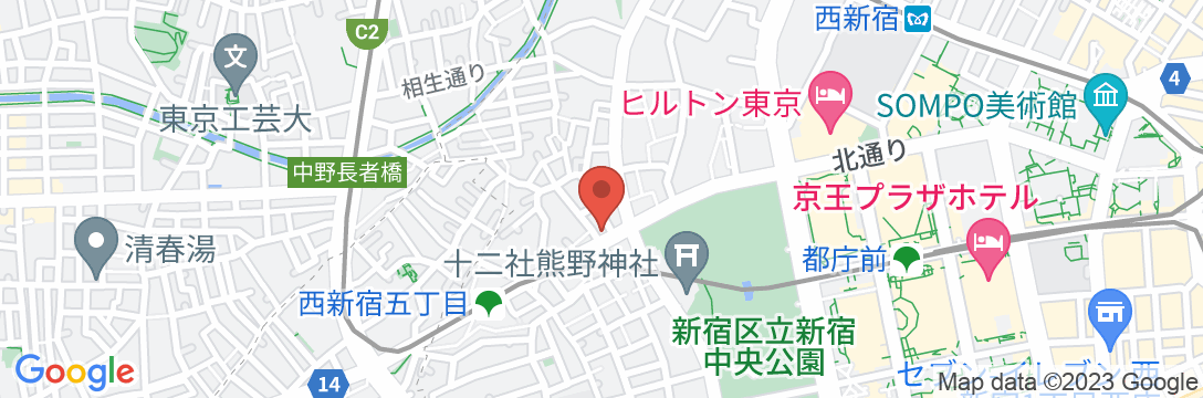 東急ステイ西新宿の地図