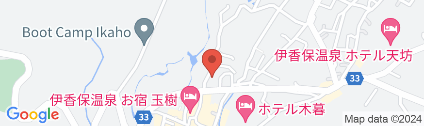 伊香保温泉 とどろきの地図