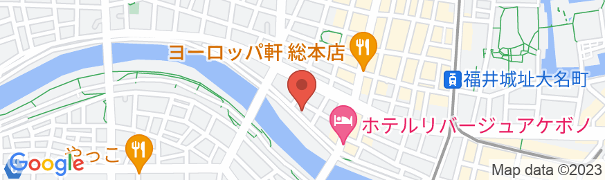 香爐園の地図