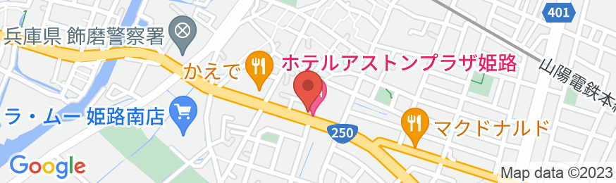 ホテルアストンプラザ姫路の地図