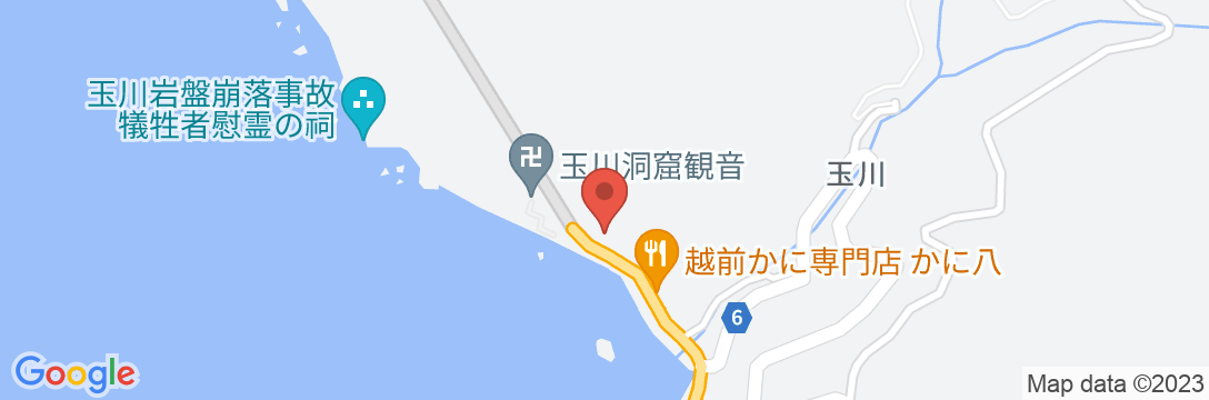 甚平旅館の地図