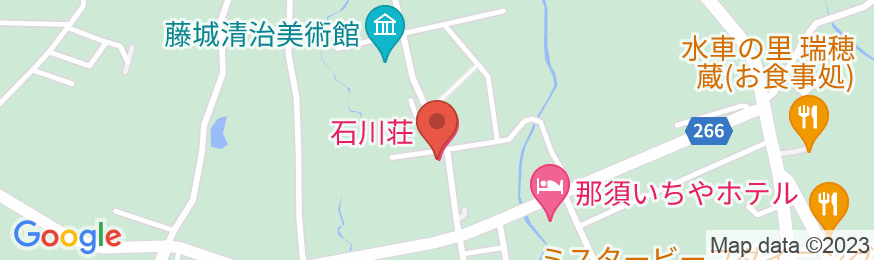 那須温泉 石川荘の地図
