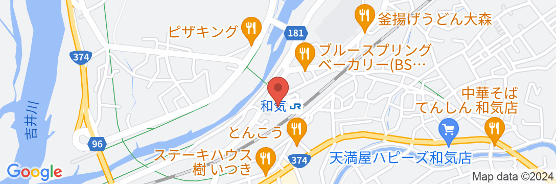 ビジネス旅館竹園の地図