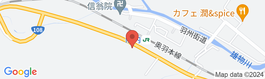 菊地旅館の地図