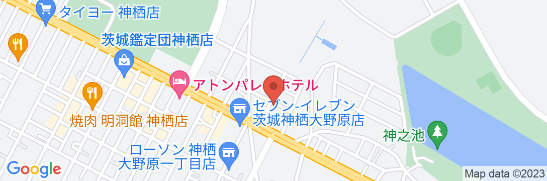 鹿島ポートホテル ビジネス館の地図