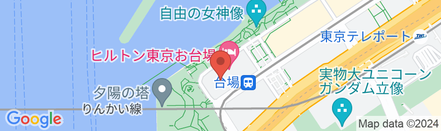 ヒルトン東京お台場の地図