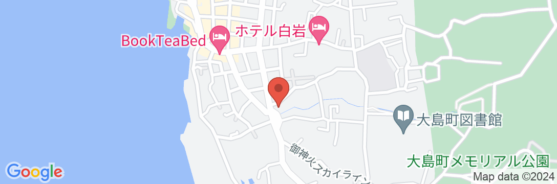 民宿 市松 <大島>の地図