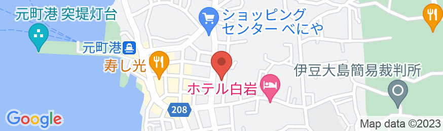 民宿 高月 <大島>の地図