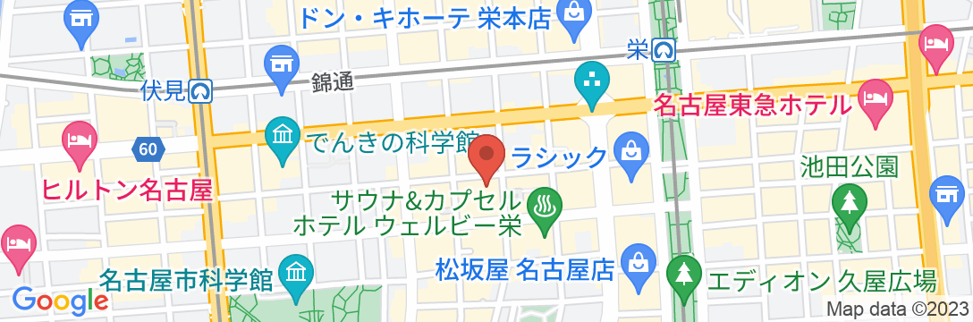 名古屋ガーランドホテルの地図