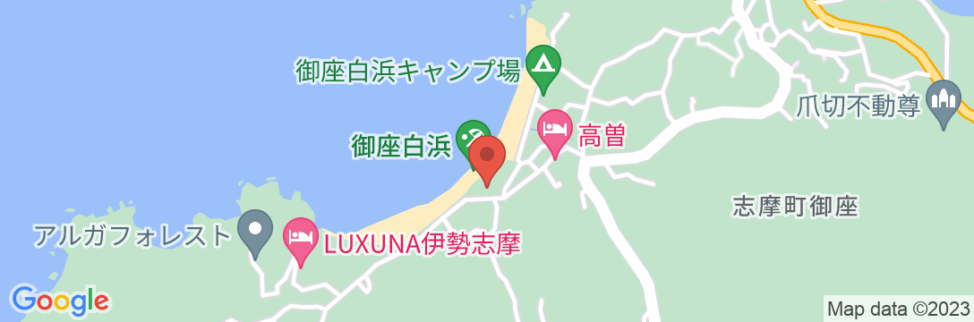 みさき荘 魚魚庵<三重県>の地図