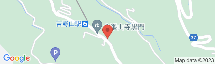 旅荘 桜山荘 花屋の地図