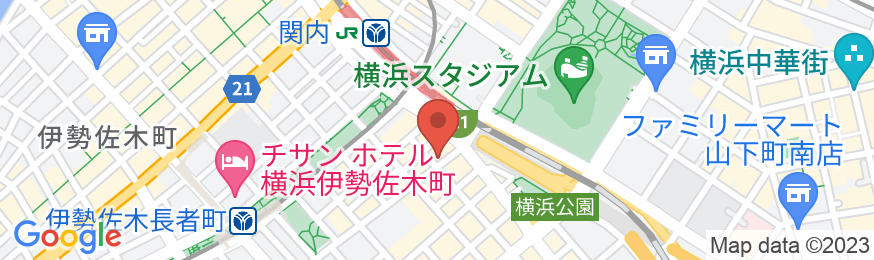 レンブラントスタイル横浜関内の地図