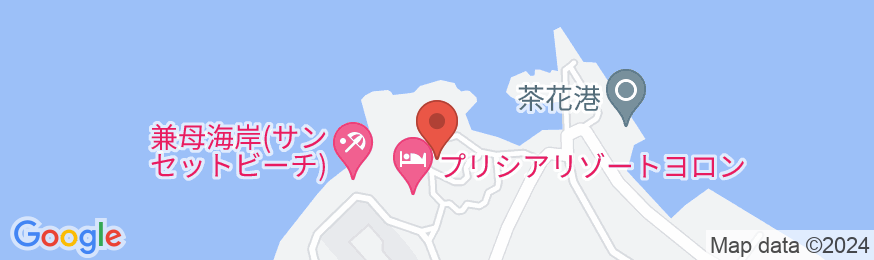 プリシアリゾート ヨロン <与論島>の地図