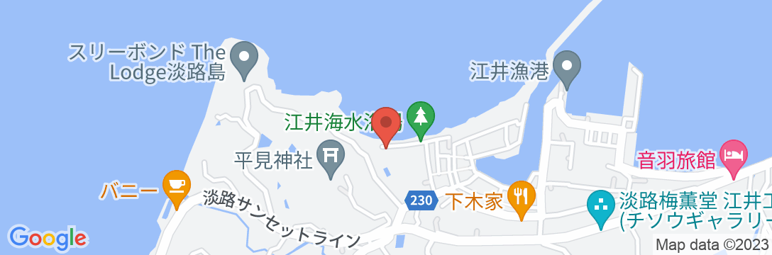 民宿釣船 山下荘 <淡路島>の地図