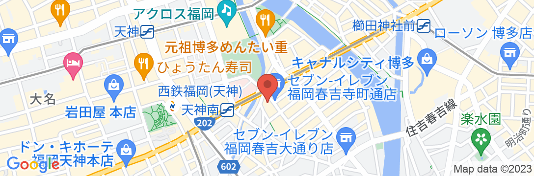 福岡アルティ・インの地図