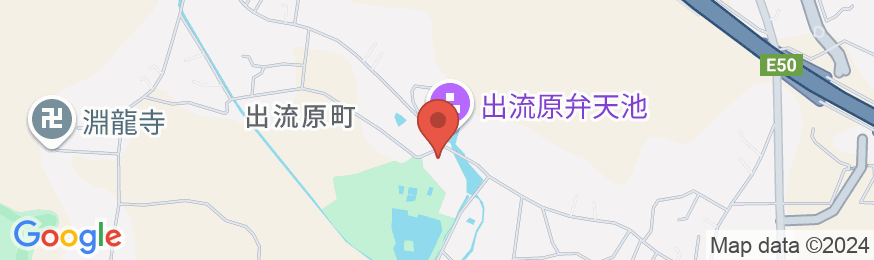 赤見温泉 公園荘の地図