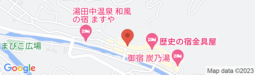 渋温泉 丸善旅館の地図