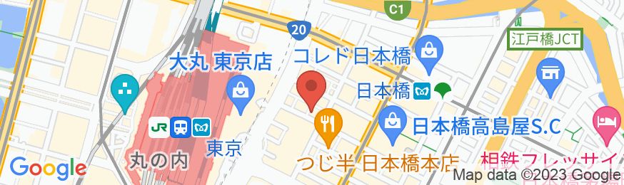 八重洲ターミナルホテルの地図