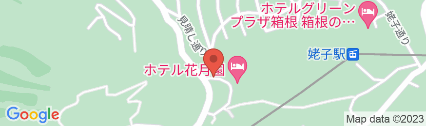 仙石原温泉 箱根ホテル花月園の地図