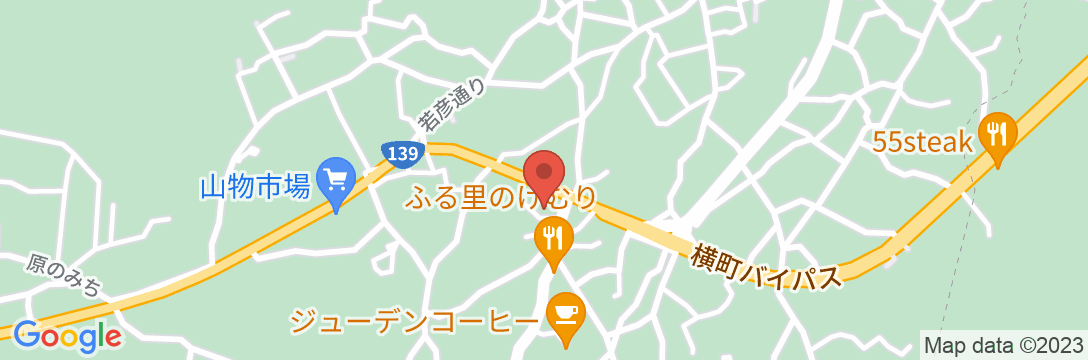 リゾートイン吉野荘の地図