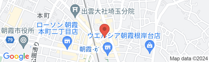デイリーホテル朝霞駅前店の地図