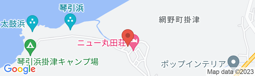 温泉民宿 島田荘の地図