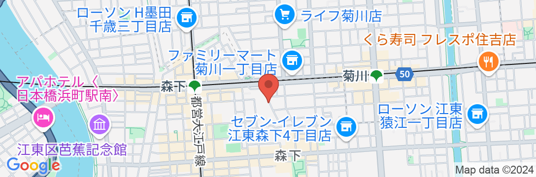 ホテル エドアイトの地図