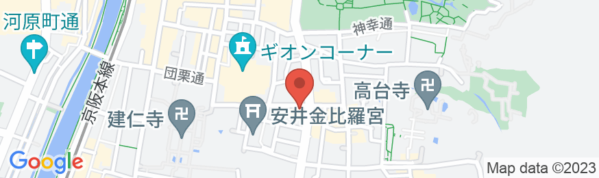 純和風料理旅館 き乃ゑの地図