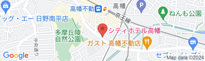 シティホテル高幡の地図