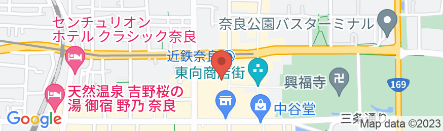 ホテル花小路の地図