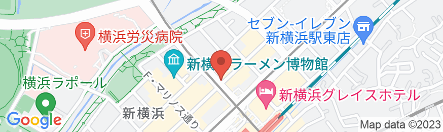 新横浜国際ホテルの地図