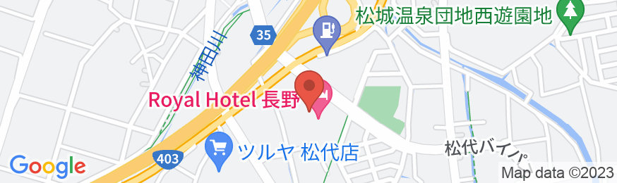 メルキュール長野松代リゾート&スパ(旧ロイヤルホテル 長野)の地図