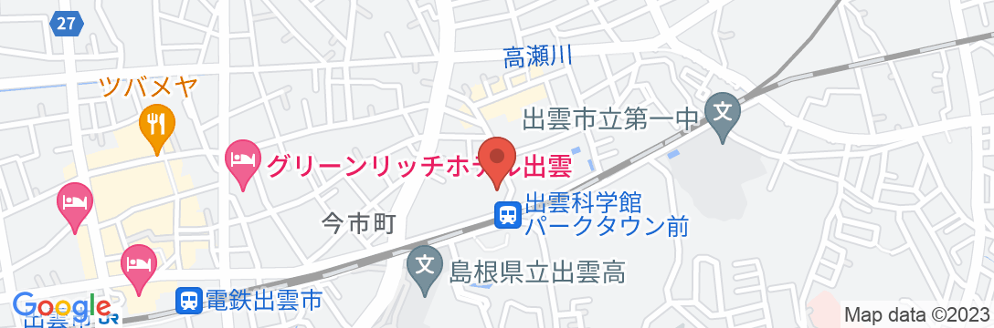 ホテル武志山荘の地図