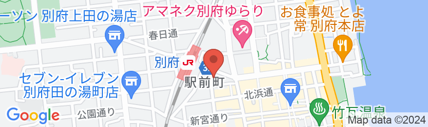 別府温泉 別府ステーションホテルの地図