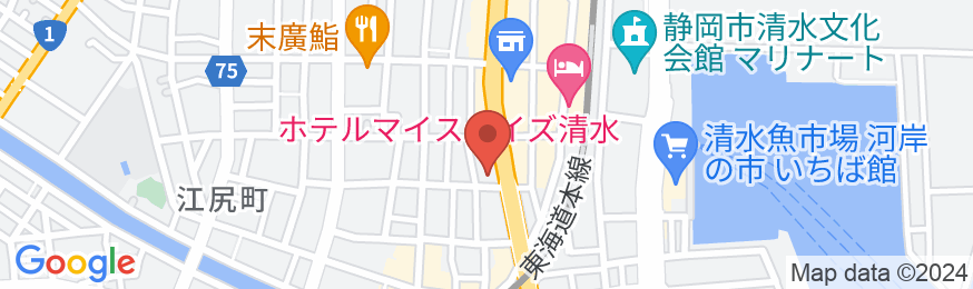 キヨナミホテルの地図
