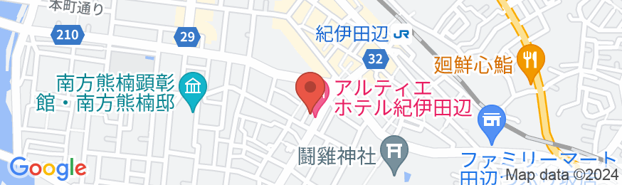 THE HOTEL TERAMOTOの地図