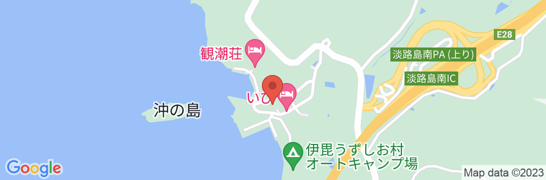 うずしお温泉 玉福旅館 <淡路島>の地図
