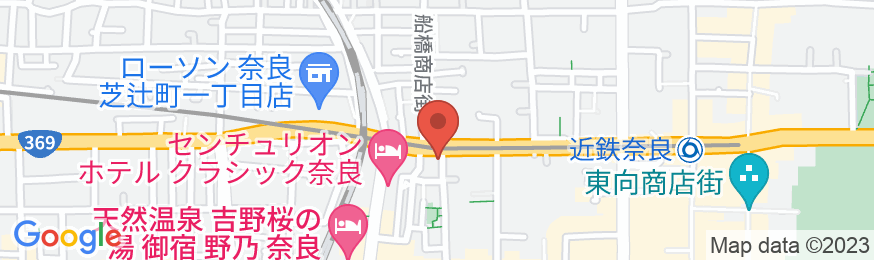 ホテル アジール・奈良の地図