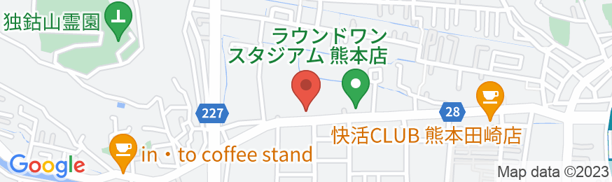 熊本市場前 ビジネス クレナイホテルの地図
