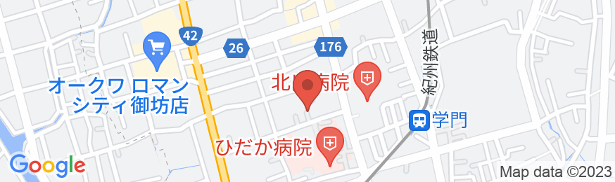 ビジネスホテルセントラル<和歌山県>の地図
