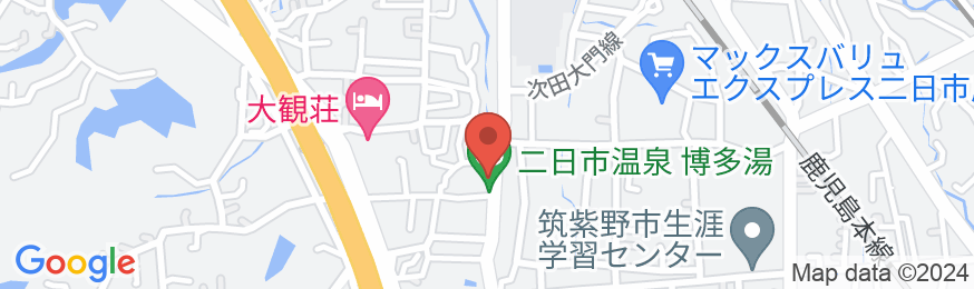 アイビーホテル筑紫野の地図