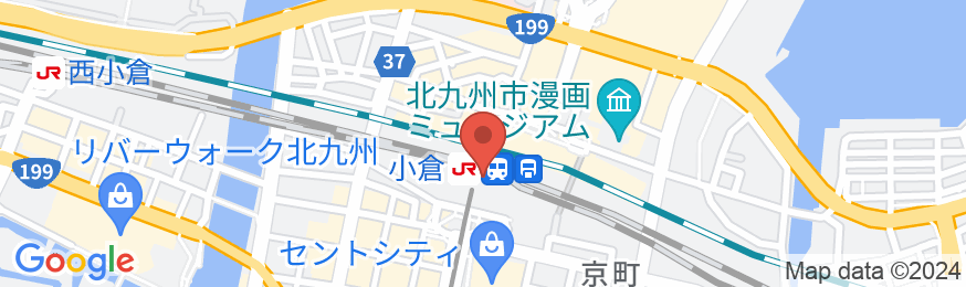 JR九州ステーションホテル小倉の地図