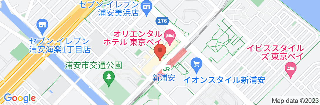 浦安ブライトンホテル東京ベイの地図